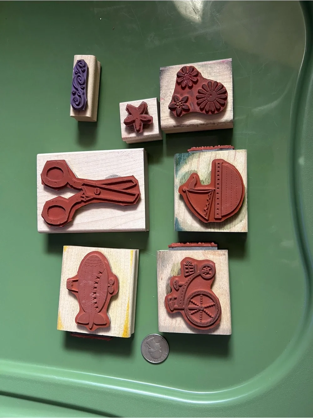 Wooden Stamp Set